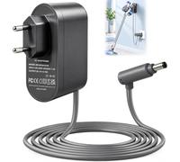 Chargeur Aspirateur 26.1V 0.78A pour Dyson V6 V7 V8, DC58 à DC74, 1.8m | 26.1V 0.78A, Noir, 1 Chargeur avec Câble, Protection contre Surchauffe, Surtension, Surintensité et Court-Circuit