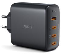 Chargeur Aukey Pa-B7S, 1Xusb-A, 3Xusb-C, 100W Gan (Noir)