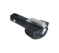 Chargeur Auto Allume-cigare pour Smartphone Ultra Rapide Multifonction Noir