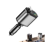 Chargeur Auto avec Éclairage Étoilé,Adaptateur Rétractable avec Lumière Stellaire | Chargeurs De Téléphone Portable De Voiture | pour VR Camping Aventure Camion Voyage Travail Conducteur Appareils