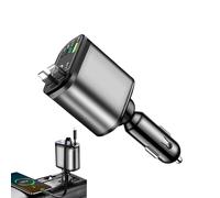 Chargeur Auto avec Éclairage Étoilé,Charge Rapide Lumières Étoiles Rétractables | Chargeurs De Téléphone Portable De Voiture | pour VR Camping Aventure Camion Voyage Travail Conducteur Appareils