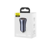 Chargeur auto golden contactor pro dual quick Chargeur u+u power delivery 3.0 quick charge 4, scp fcp afc 40w dark gray (ccjd-a0g)