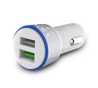 Chargeur Auto - SAVIO - SA-06-W - 3.0A - 2xUSB - Charge rapide