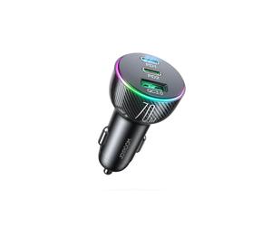 Chargeur automatique - JOYROOM - JR-CL26 - 2x Type-C - USB - Charge rapide 70W - Noir
