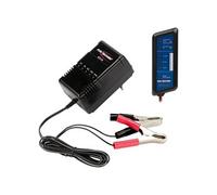 Chargeur automatique pour batteries au plomb HDME ANSMANN ALCS 2-24A 2V 6V 12V 24V + pinces crocodile + Testeur de batterie voiture