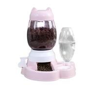 Chargeur automatique pour chien - distributeur de nourriture pour chien | Distributeur de nourriture pour grande capacité Traiter puzzle alimentation lente échanger l'eau de gravité et fournitures