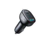 Chargeur automatique USB - JOYROOM - JR-CCD04 - 2x Type-C - Charge rapide 3A - 30W - Noir