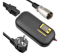 Chargeur Batterie 58.8V Chargeur Trottinette 10A pour Vélo Électrique Chargeur Intelligent réglable pour 14 Series 14S 48V-52V 50V 51.8V Lithium Batterie. (XLR 3 Broches mâle)