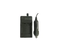 Chargeur batterie appareil photo numérique 2 en 1 pour SANYO DBL20 Noir