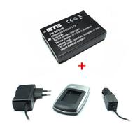 Chargeur + Batterie DMW-BCG10E pour Panasonic Lumix DMC-ZR3, ZS1, ZS3, ZS5, ZS6, ZX3