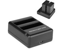 Chargeur Batterie GoPro USB double Voyage Hero 4 AHDBT-401 Noir