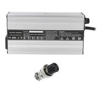 Chargeur Batterie pour Chariot Élévateur 12V 10A / 24V 7A / 36V 5A / 48V 4A / 60V 3A / 72V 2.5A Chargeur De Batterie Au Plomb 240W Puissance avec Prise Anderson 50 A LED Indiquant L'État de Charge(Plu