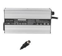 Chargeur Batterie pour Chariot Élévateur 12V 10A / 24V 7A / 36V 5A / 48V 4A / 60V 3A / 72V 2.5A Chargeur De Batterie Au Plomb 240W Puissance avec Prise Anderson 50 A LED Indiquant L'État de Charge(Plu