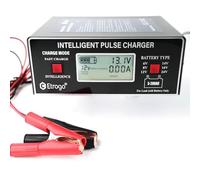 Chargeur Batterie Voitures 6V 8V 12V 24V Intelligent 10A écran LCD | Arrêt Automatique,Détection Automatique,Réparation,Maintenance pour Moto Bateau et Coffre etc,pour AGM/GEL/EFB,≤200Ah