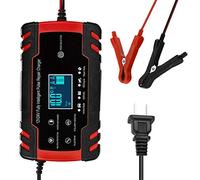 Chargeur Batterie Voitures Intelligent Entièrement Automatique Chargeur de Batterie Voiture 12V 8A 24V 4A Intelligente Charge Rapide for l'affichage Wet Gel AGM(2)