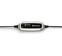 Chargeur Husqvarna BC 0.8/12 V - Chargeur de maintien pour tondeuse à gazon autoportée, fraise à neige, etc.