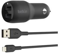 BELKIN - chargeur voiture - Dual USB-A Car Charger