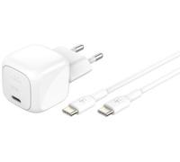 Belkin Adaptateur secteur BOOST CHARGE – compact – USB-C 24 pin – 30 Watt – avec câble USB-C (1 m)