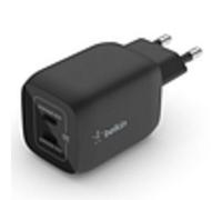 Belkin Belkin Adaptateur Boost↑Charge™ GaN Pro 2 ports USB-C 65 W Noir