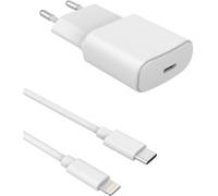 Chargeur + câble ESSENTIELB 20W PowerDelivery USB-C + Câble 1M