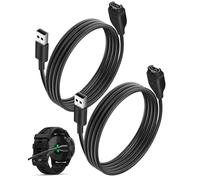 Chargeur Cable pour Garmin Fenix 7 7S 7X 6 6S 6X Pro 5 5S 5X Plus Forerunner 935 945 45 245 Vivoactive 3 4 Approach S60 S62 Venu 2 Instinct Vivomove Vivosport Quatix Epix, 2 PCS