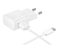 Chargeur + Câble USB-C - Phonillico - Compatible Samsung A21S/A31/A41/A51/A71 - 2A - Blanc - 1m