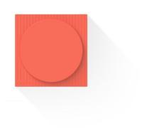 Chargeur CASYX sans fil 2en1 fast charge Qi2 USBC rouge