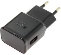 Chargeur charge rapide Fast Charge EP-TA200 15 W 2 A Original + Câble USB Type C, pour Samsung Galaxy S8 S9 S10 Note 8 9 (Noir)