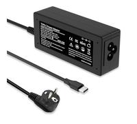 Chargeur Chromebook 45 W USB C pour ordinateur portable HP Chromebook Lenovo Yoga Thinkpad Acer Dell Latitude Asus Samsung Google Pixel Huawei Matebook et plus de tablettes et téléphones de type C