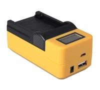 Chargeur compact pour batterie Sony NP-BX1 avec écran LCD et connexion USB