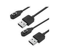 Chargeur Compatible avec AfterShokz Shokz OpenRun OpenComm Aeropex [Lot de 2] Cable USB 1 mètre charge magnétique pour écouteur casque