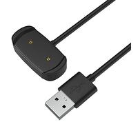 Chargeur Compatible avec Amazfit GTS 4 Mini/GTR 2 / GTR 2e / GTS 2 / GTS 2e / GTS 2 Mini/BIP 3 / BIP U/T-Rex Pro/Pop - Cable USB 1 mètre Remplacement Adaptateur Charge Montre Phonillico®