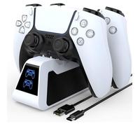 Chargeur compatible avec Contrôleur Manette PS5, 2.6A Rapide Chargeur de Contrôleur compatible avec Playstation 5 DualSense