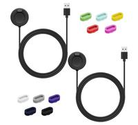 Chargeur Compatible avec Garmin Fenix 7/7S/7X/6/6S/6X Pro/5/5S/5X/Vivoactive 3/4/4S/Forerunner 45/55/245/745/945/Venu 2/2S/2 Plus/Sq/Instinct, Station de Charge avec Câble de Chargement USB USB A