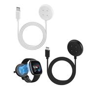 Chargeur Compatible avec Google Pixel Watch 3/2 Station de Charge Magnétique avec Câble de Chargement Type C de 1M pour GooglePixel Watch 3 45mm/ 41mm,GooglePixel W-atch 2 41mm,Fitbit Ace LTE (2PCS)