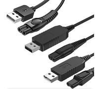 Chargeur compatible avec kit Philips, Ancable 4,3 + 5 + 15 V Combo Set contenant tous les modèles de rasoirs compatibles avec Philips