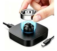Chargeur Compatible avec l'Oura Ring Gen 3, pour Les Tailles de Bague connectée 7/8/9/10/11/12/13, Station de Charge Rapide avec câble USB-C (Non Compatible avec Les modèles Gen 4 et 5)