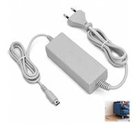 Chargeur Compatible avec Nintendo Wii U GamePad, Adaptateur Secteur Mural de Remplacement 4,75V 1,6A, Câble d’Alimentation Compact pour Manette Wii U, Accessoire Portable pour Maison, Voyage Jeu Vidéo