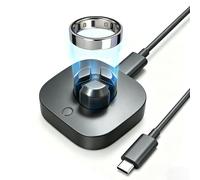 Chargeur compatible avec Ou-ra Ring Gen 4 : station de charge rapide pour taille 7/8/9/10/11/12/13 avec câble USB-C (non compatible avec Ring Gen 3)