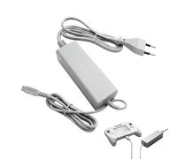 Chargeur Compatible avec Wii U Gamepad, Adaptateur Secteur de Remplacement pour Manette Compatible avec Nintendo Wii U, Câble d'alimentation Mural Portable avec Charge Rapide et Sécurisée