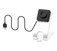 Chargeur compatible Fossil Gen 6 5 4 avec câble et support en aluminium à angle fixe pour une alimentation efficace (D)