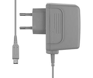 Chargeur Compatible Nintendo New 3DS / 3DS XL / 2DS / DSi / DSi XL Adaptateur secteur Hobby Concept pour Console Nintendo Gris