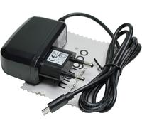 Chargeur Compatible Pour Doro Primo 215, 366, 401, 405, 406, 413, 414 Chargeur Secteur 1a Otb Avec Chiffon Des Nettoyage Mungoo.[F4052]