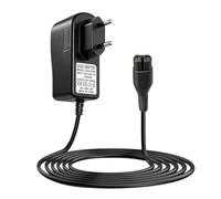 Chargeur Compatible pour Kärcher Lave-Vitre WV1 WV2 WV5 WV50 WV60 WV70 WV75 KV4 Classic Easy Plus, Adaptateur 5.5V avec LED, Câble Longue Durée, Sécurité Renforcée