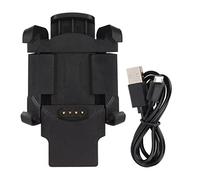 Chargeur compatible pour la montre intelligente Fenix 3 HR, station d’accueil avec clip de câble de charge USB et contre la surcharge, station de charge compacte
