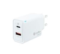 Chargeur - CoolBox - COO-CUP-45CA - 45W - 2 Ports USB - Blanc