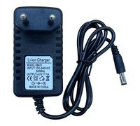 Chargeur d'alimentation 4.2V 1A Adaptateur d'alimentation 100V-240V AC à DC,24W Transformateurs 5,5 x 2,1/2,5mm pour Caméra, Routeur, Bande Lumineuse LED