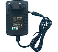 Chargeur d'alimentation 6V 2A Adaptateur d'alimentation 100V-240V AC à DC,12W Transformateurs 5,5 x 2,1/2,5mm pour Caméra, Routeur, Bande Lumineuse LED