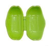 Chargeur d'appâts en plastique de style coque pour mangeoire à mouches Méthodes de chargement et de compression des appâts avant les applications de lancer (type AS)
