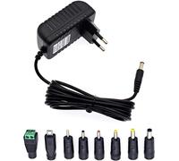 Chargeur DC 5V, Adaptateur Secteur Chargeur d'alimentation AC 100-240 V à DC 5 V 1.5A 1A 1000mA Comprenant Micro USB pour caméras de vidéosurveillance, Bandes Lumineuses LED